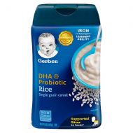 Walgreens Gerber Rice Cereal Single Grain, DHA & Probiotic