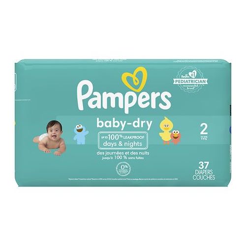 월그린 Walgreens Pampers Baby Dry Diapers Size 2