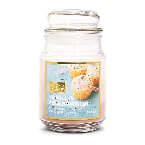 월그린 Walgreens Patriot Candles Jar Candle Vanilla Multi