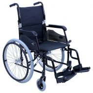 Walgreens Karman Ultra lightweight 18 inch Aluminum Wheelchair, 24 lbs. Black