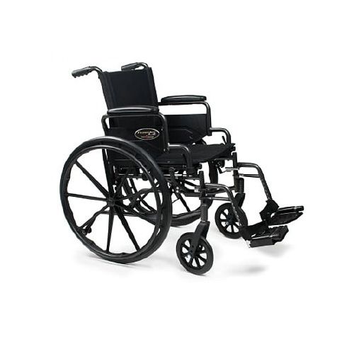 월그린 Walgreens Everest & Jennings Traveler Lightweight Wheelchair with Flip Back Desk Arm & Swing Footrests 20 x 16