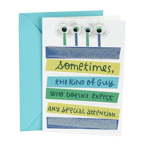 월그린 Walgreens Hallmark Birthday Greeting Card for Him (Special Attention)