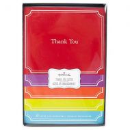 Walgreens Hallmark Thank You Notes (Solids, 50 Notecards and Envelopes)