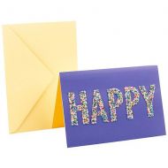 Walgreens Hallmark Signature Signature Birthday Greeting Card (Happy Sprinkles) Purple