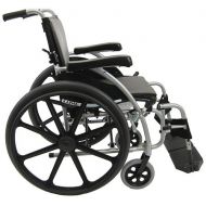 Walgreens Karman 18in Seat Ultra Lightweight Ergonomic Wheelchair Silver