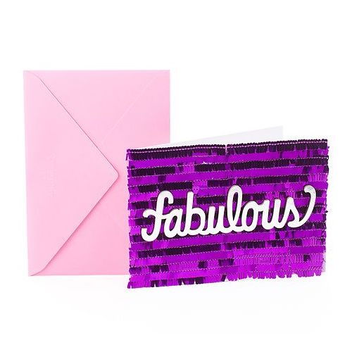 월그린 Walgreens Hallmark Signature Signature Birthday Card (Fabulous) Purple