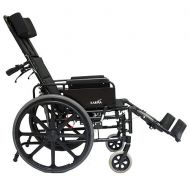 Walgreens Karman 20 inch Lightweight Reclining Wheelchair with Removable Desk Armrest