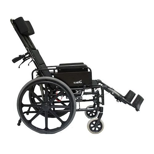월그린 Walgreens Karman 20 inch Lightweight Reclining Wheelchair with Removable Desk Armrest