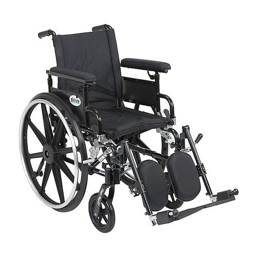 월그린 Walgreens Drive Medical Viper Plus GT Wheelchair w Flip Back Removable Adjustable Full Arm and Leg Rest 16 Inch Seat Black