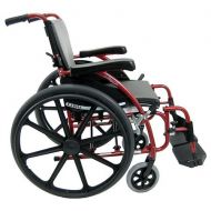 Walgreens Karman 18in Seat Ultra Lightweight Ergonomic Wheelchair Red