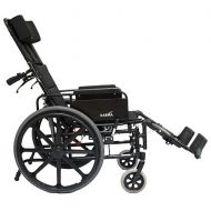 Walgreens Karman 22 inch Lightweight Reclining Wheelchair with Removable Desk Armrest