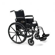 Walgreens Everest & Jennings Traveler Lightweight Wheelchair with Flip Back Desk Arm & Swing Footrests 18 x 16