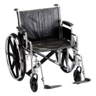 Walgreens Nova Wheelchair Detachable Desk Arms, Swing Away Footrests 22 inch