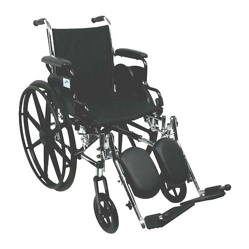 월그린 Walgreens Nova Lightweight Wheelchair with Removable Desk Arms and Elevating Leg Rests