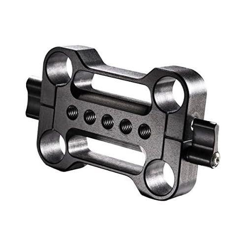 Walimex Pro 20199 Aptaris Double 15mm Rod Clamp for Video Rig System (Black)