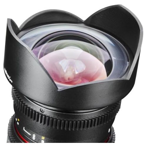  [아마존베스트]Walimex Pro Lens Mount VDSLR Lens 14 mm 1:3.1 including Solid Lens Hood