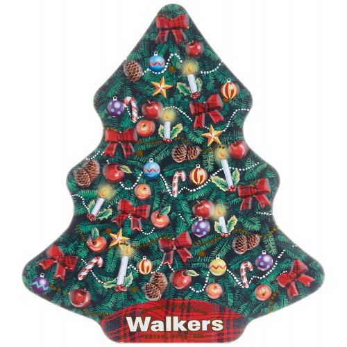  [아마존 핫딜] [아마존핫딜]Walkers Christmas Tree Tin, 1er Pack (1 x 225 g)