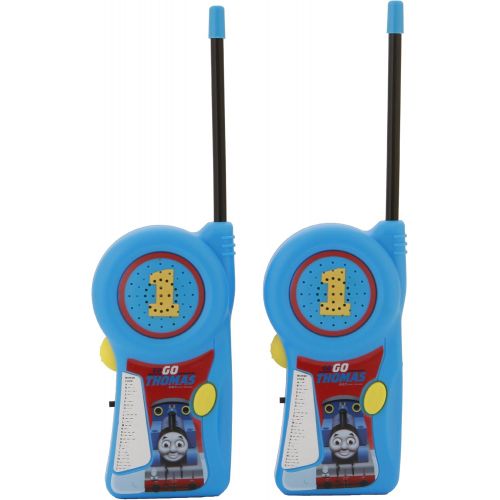  Walkie Talkie 11085 Thomas & Friends for Kids Flexible Saftey Antenna and Morse Code with On/Off Switch, HIGH, Stylish Appearance, Lovely and Fashion, 2 Pieces, Blue