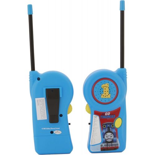  Walkie Talkie 11085 Thomas & Friends for Kids Flexible Saftey Antenna and Morse Code with On/Off Switch, HIGH, Stylish Appearance, Lovely and Fashion, 2 Pieces, Blue