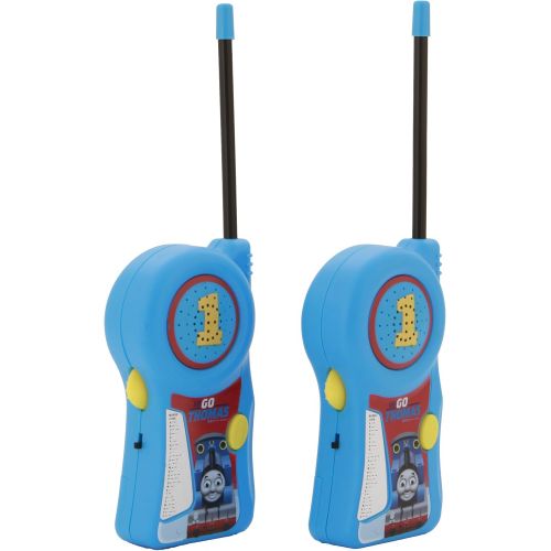  Walkie Talkie 11085 Thomas & Friends for Kids Flexible Saftey Antenna and Morse Code with On/Off Switch, HIGH, Stylish Appearance, Lovely and Fashion, 2 Pieces, Blue