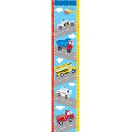 Wall Pops WPG0622 Transportation Growth Chart Wall Decals, 9.75-inch by 48-inch