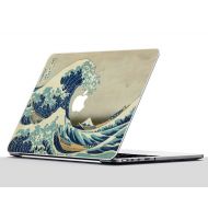 /WallMac Macbook Air Sticker, Great Wave off Kanazawa, Macbook Skin, Macbook Pro Skin, Great Wave Decal, Macbook Pro Decal, Macbook Sticker