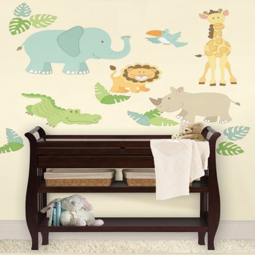  WallPops Wall Pops Safari Buddies Kit Wall Decals