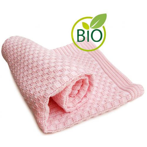  Wallaboo Baby Blanket Eden, Pink