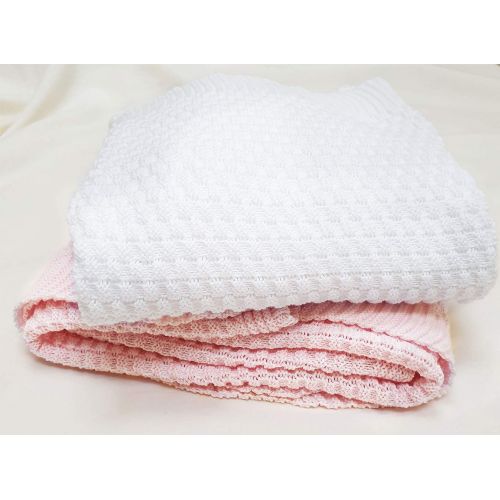  Wallaboo Baby Blanket Eden, Pink