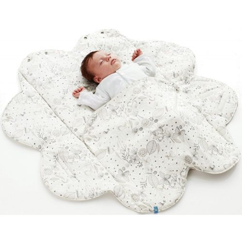  Wallaboo Baby Blanket Leaf, Soft Blanket, Newborn and Up, Durable Faux Suede and 100% Pure Cotton...