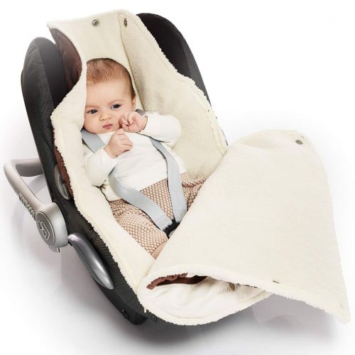  Wallaboo Baby Universal Bunting Bag, for Car Seat Stroller Pushchair, Footmuff Sack, Luxurious suede...