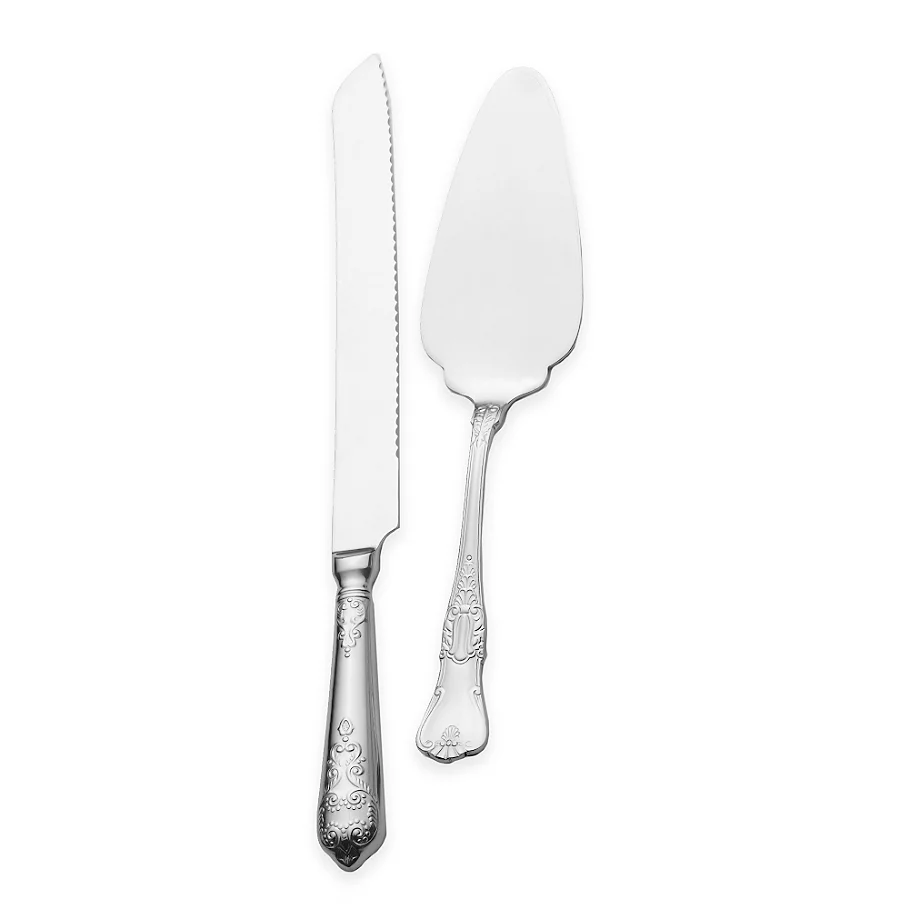  Wallace Hotel 2-Piece Cake Knife and Server Set