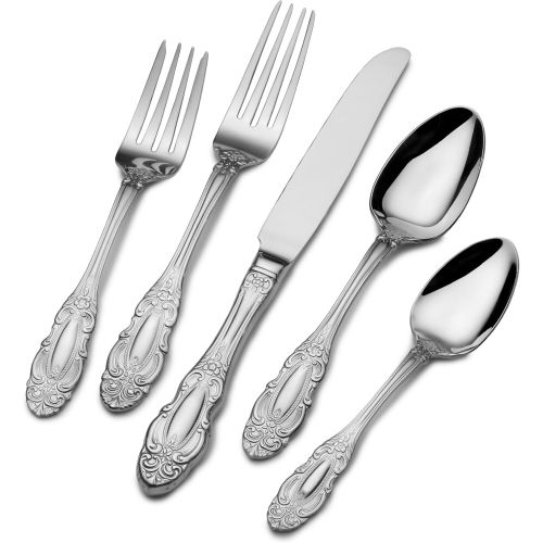  Wallace Queens 1810 65-Piece Flatware Set - 5006584