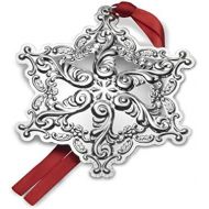 Wallace 2017 Sterling Silver Grand Baroque Snowflake Ornament, 20th Anniversary Edition