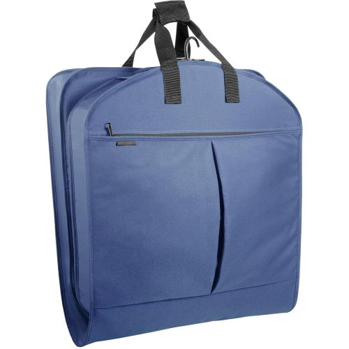  Wally Bags WallyBags Luggage 52 Extra Capacity Garment Bag with Pockets, Navy
