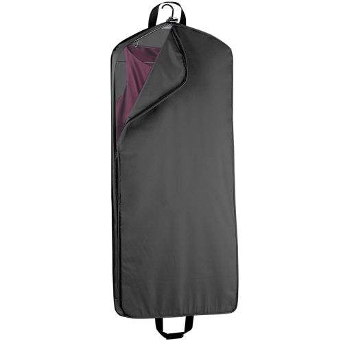  Wally Bags WallyBags Luggage 52 Extra Capacity Garment Bag with Pockets, Black