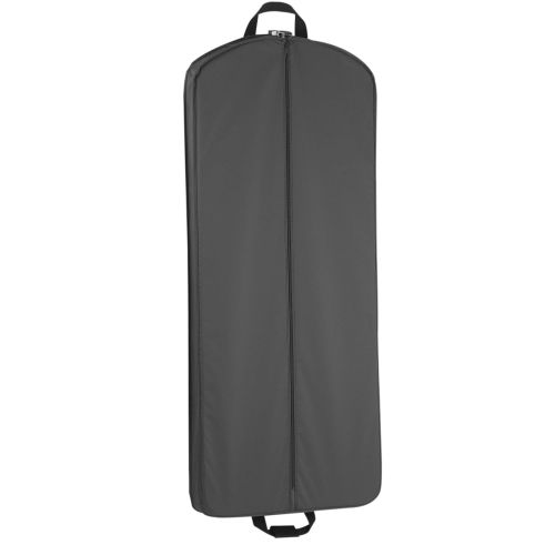  WallyBags Luggage 52 Garment Bag with Pockets, Black