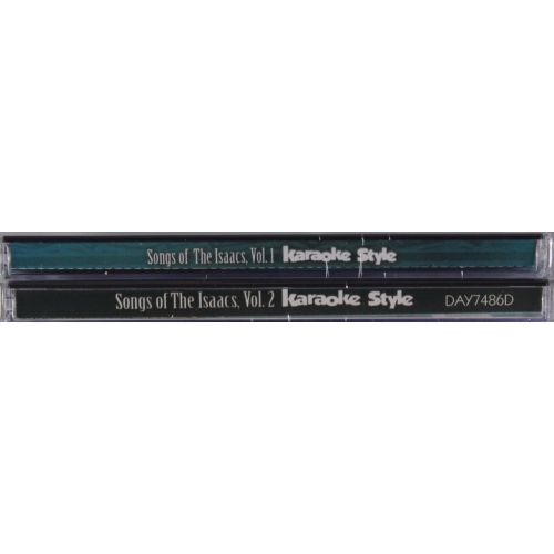  Walmart Songs Of The Isaacs Karaoke Volumes 1 & 2 CD Set
