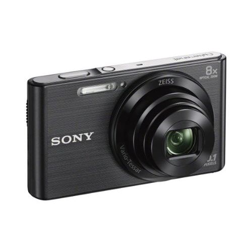  Sony DSC-W830 Digital Camera (Black) + 64GB Pixi-Basic I3ePro Accessory Bundle