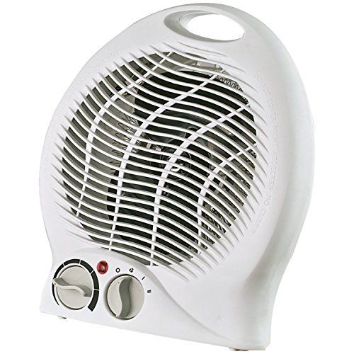  Walmart H-1322 Portable 2-Speed Fan Heater w Thermostat 3 Heat Settings by Optimus