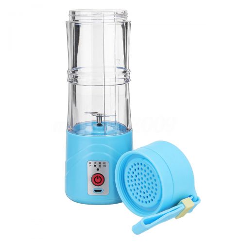  Unbranded Personal Electric Fruit Juicer,Smoothie Maker,Portable Fruit Blender,USB Charger, 380ml Cup for Travel,Gym,Picnic,Home or Office