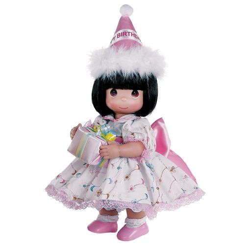  Precious Moments Dolls by The Doll Maker, Linda Rick, Birthday Wishes Brunette,12 inch doll