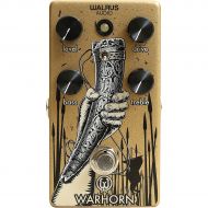 Walrus Audio},description:The Walrus Audio Warhorn is a midrange, transparent overdrive pedal that’s capable of punchy rhythm, to searing Texas Blues leads. For added versatility,