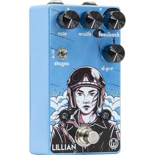  Walrus Audio Monument V2 Harmonic Tap Tremolo Guitar Effects Pedal & Lillian Multi-Stage Analog Phaser Guitar Effects Pedal