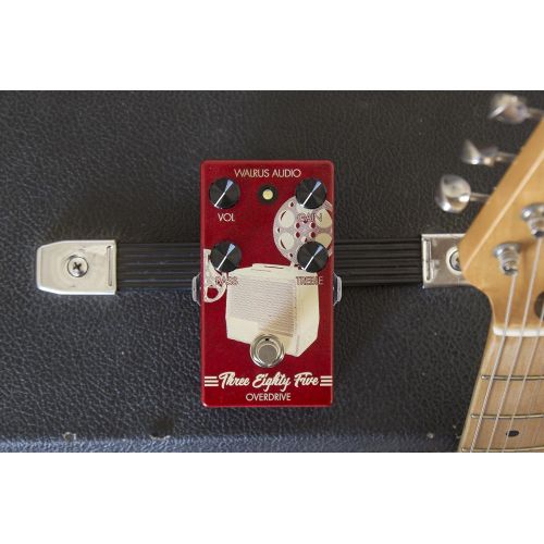  Walrus Audio 385 Overdrive Effects Pedal Limited Edition Custom Anodized Red