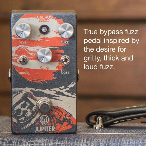  Walrus Audio Jupiter V2 Multi-Clip Fuzz Guitar Effects Pedal