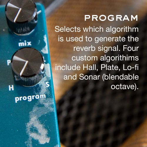  Walrus Audio Fathom Multi-Function Reverb Guitar Effects Pedal