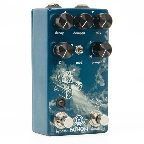  Walrus Audio Fathom Multi-Function Reverb Guitar Effects Pedal