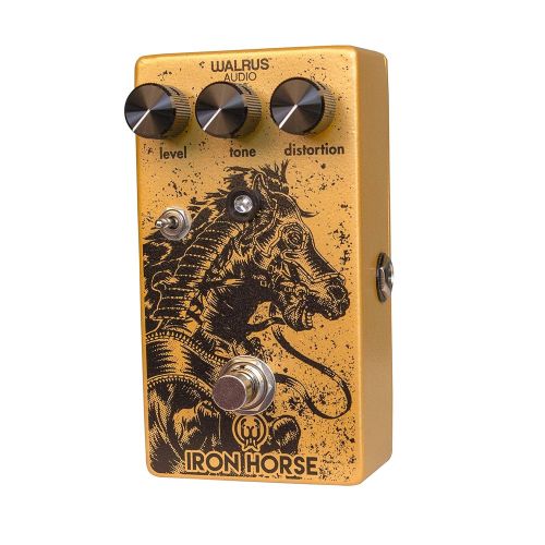  Walrus Audio Iron Horse V2 LM308 Distortion Guitar Effects Pedal