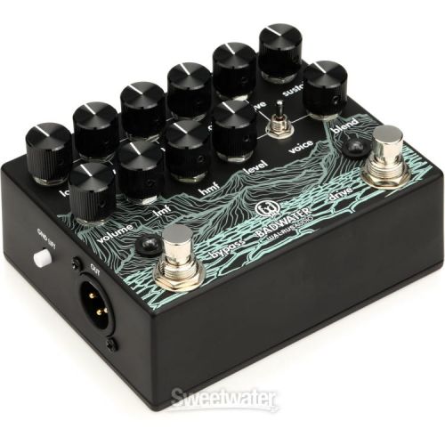  Walrus Audio Badwater Bass Preamp Pedal Demo